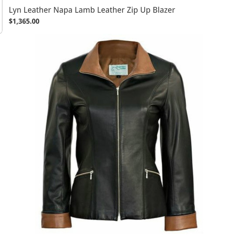 Womens Leather Jacket NWOT